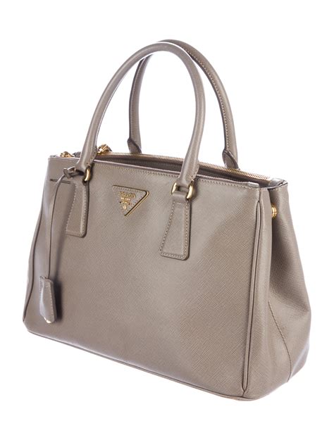 prada saffiano lux tote double zip sizes|Prada small saffiano lux.